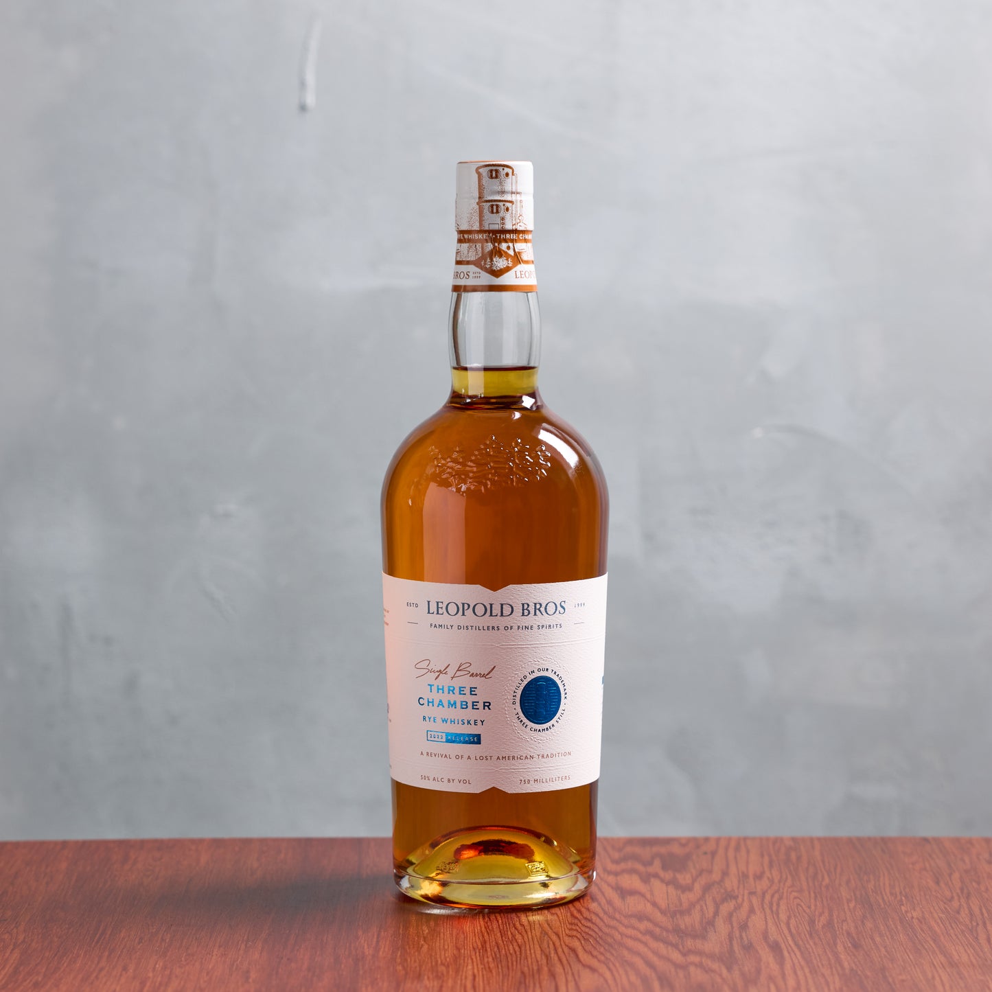 Leopold Bros 5yr Three Chamber Rye Whiskey, Cask #56, Bottled In Bond