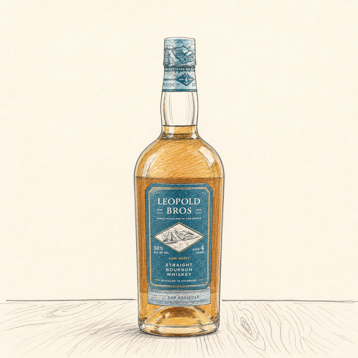 Leopold Bros. Straight Bourbon, Single Cask #131