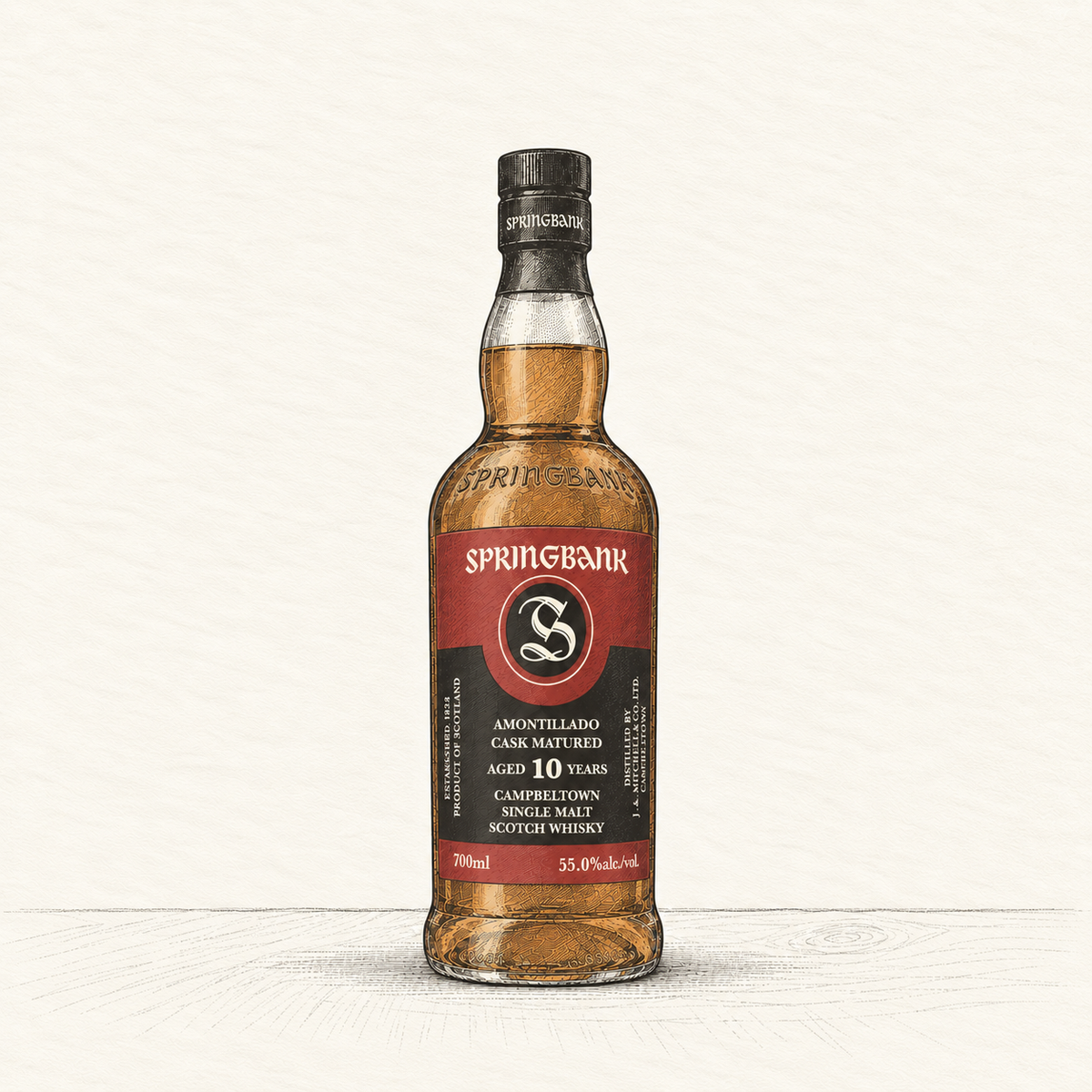 Springbank 10 Year Amontillado Cask · 55%