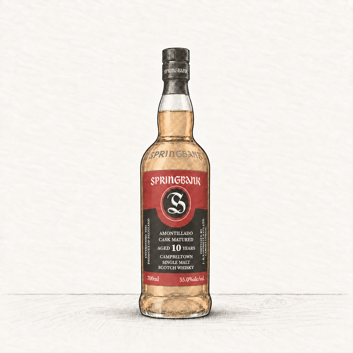 Springbank 10 Year Amontillado Cask · 55%
