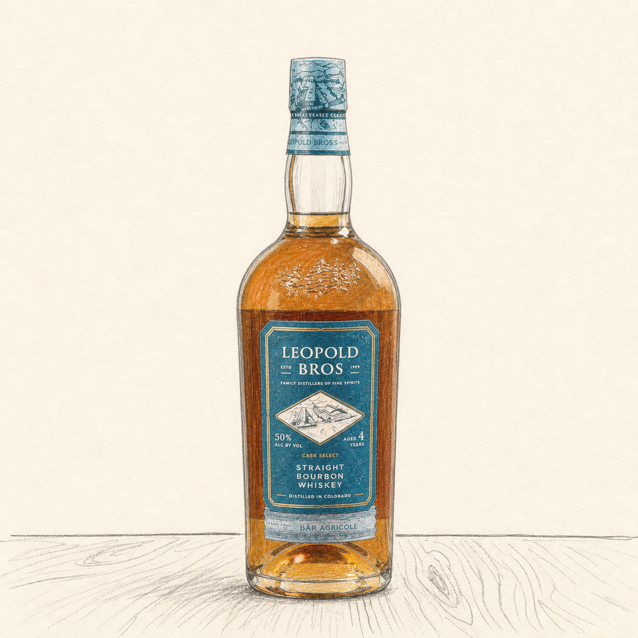 Leopold Bros. Straight Bourbon, Single Cask #942