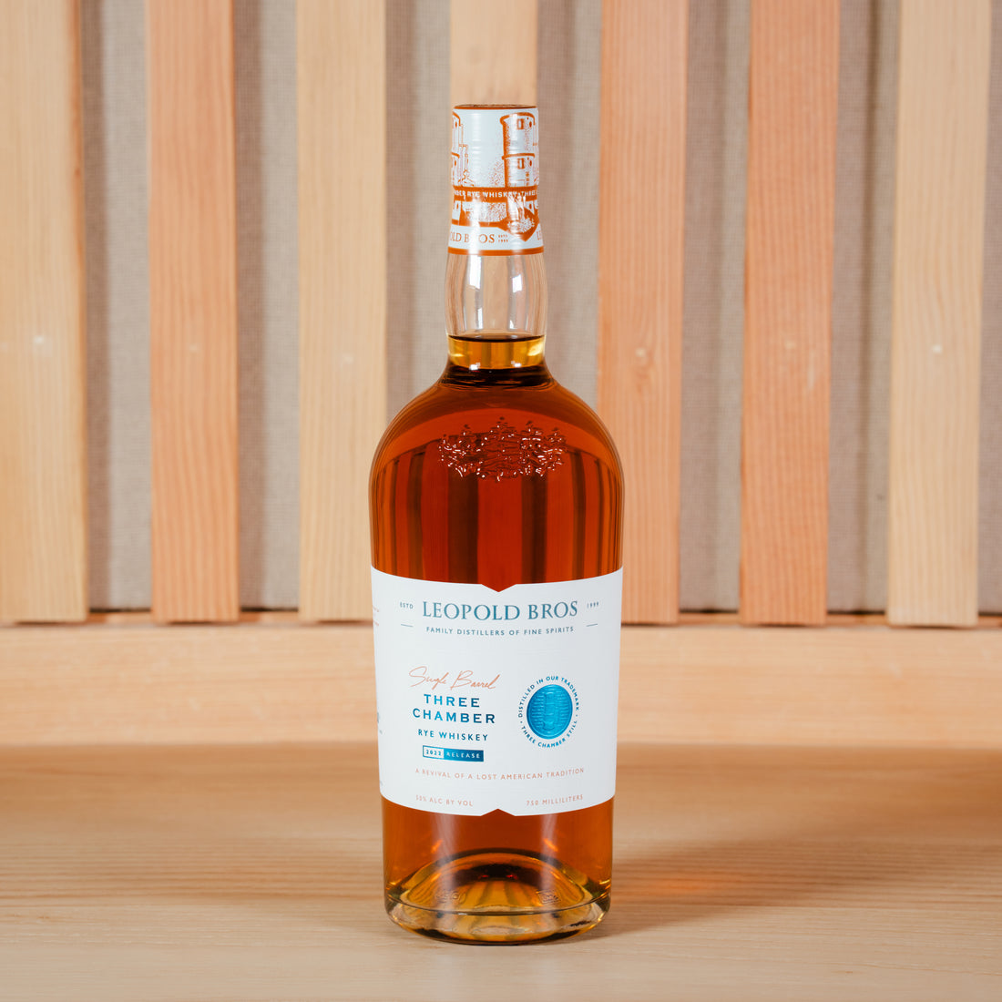 Leopold Bros 5yr Three Chamber Rye Whiskey, Cask 56, Bottled In Bond